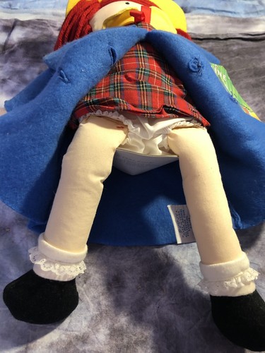 1994 Madeline Dressable Plush Doll by Eden 15 Inches - Complete Original Outfit
