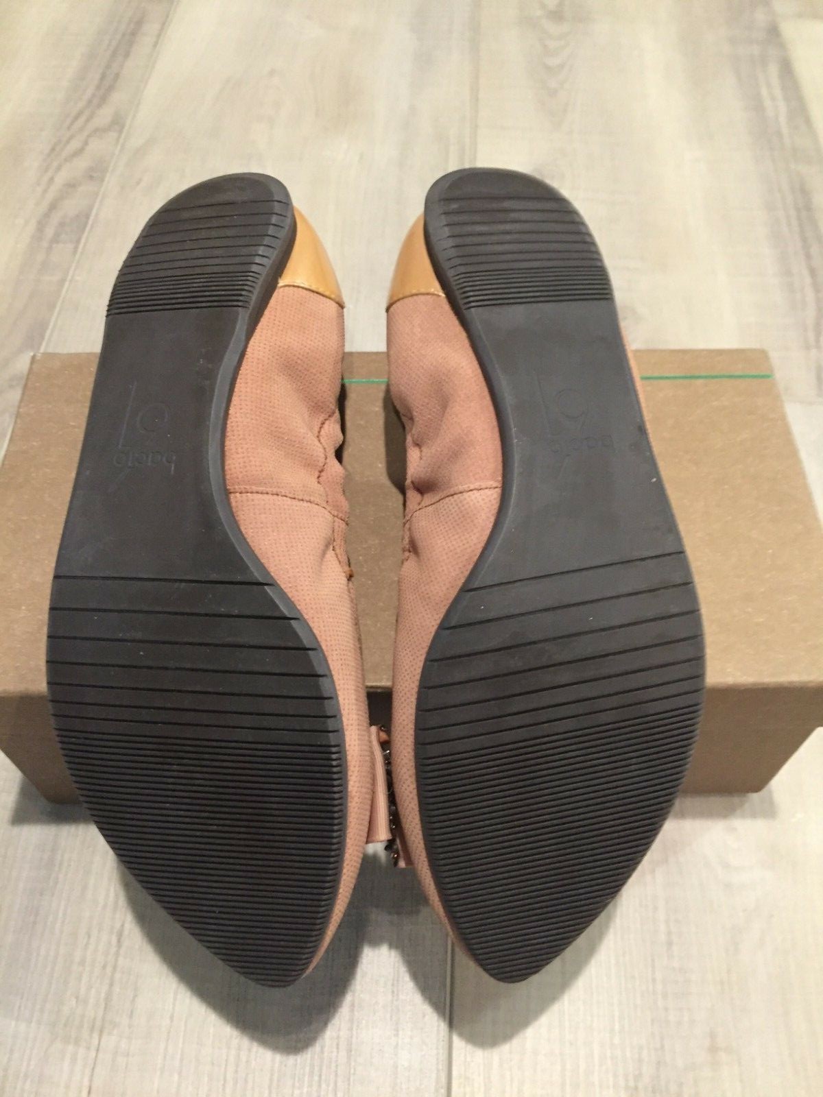 Bacio 61 Pistoia Women Canvas Sz 8.5 Sultan Textile Ballet Flats Medium