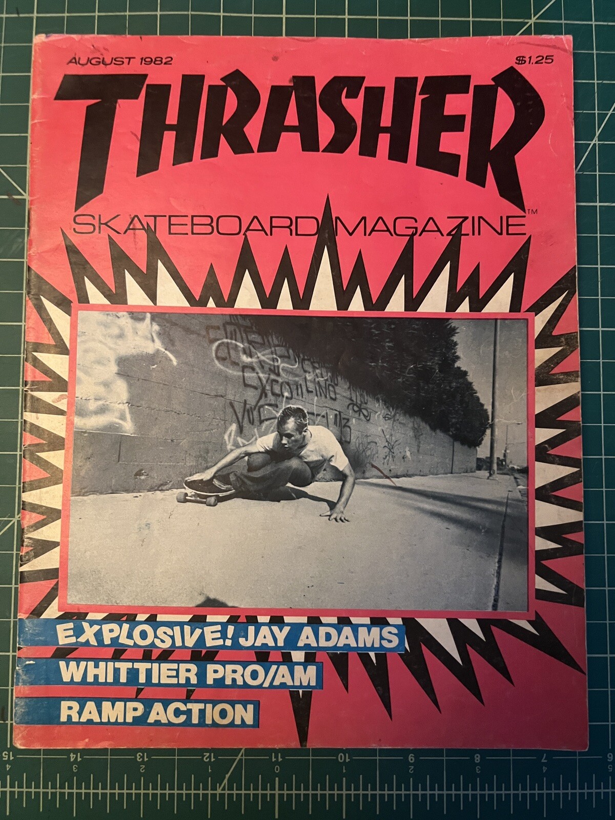 80s USA製 Thrasher Magazine ロング Tシャツ #2 80s USA製 Thrasher Magazine ロング Tシャツ #2