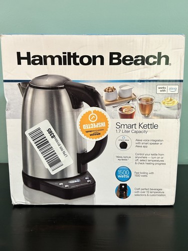 Hamilton Beach Smart Electric Tea Kettle & Water Boiler, Wor
