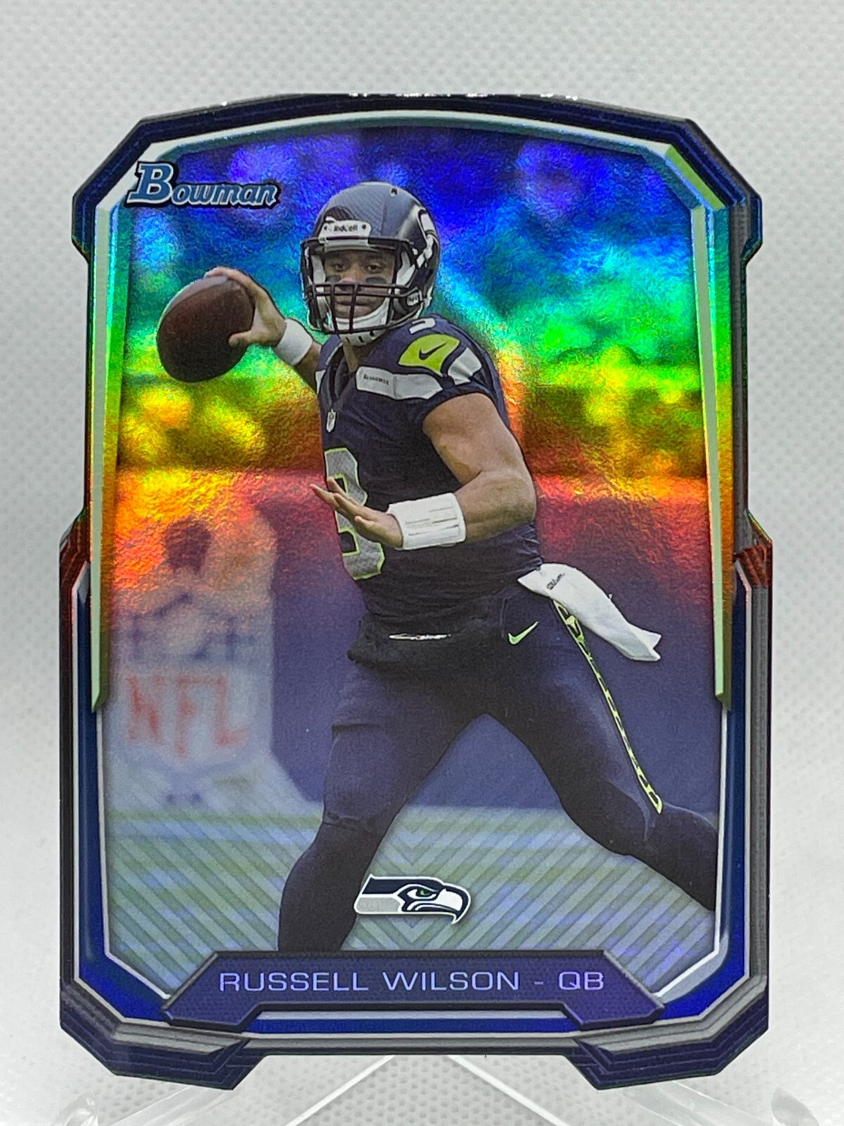 Russell Wilson 2013 Bowman Next In Line Die Cut #BDC-RWI XCJX | eBay