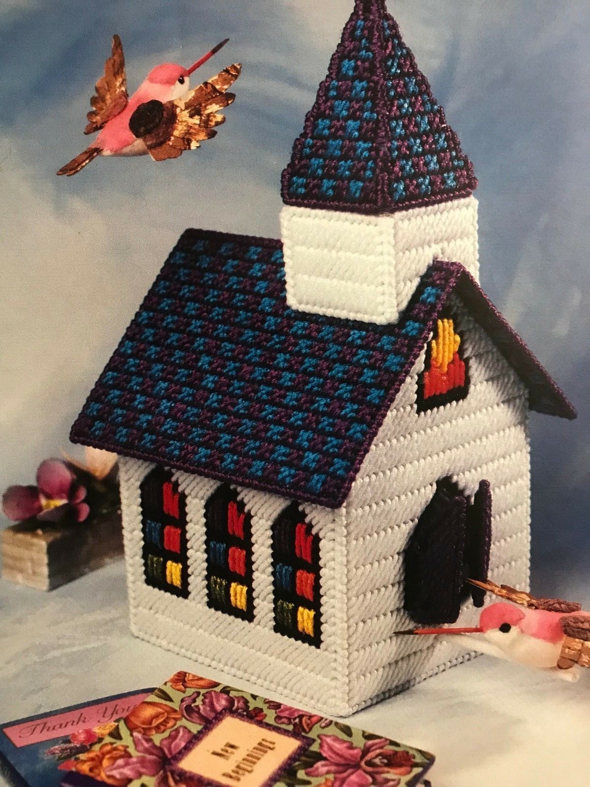 Annies Attic Club Plastic Canvas Patterns Centerpieces / Covers / Vases / Decor