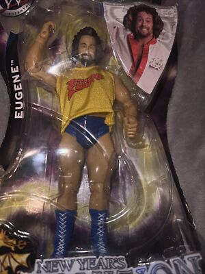 2005 Eugene WWE ''New Years Revolution'' Jakks Pacific MOSC NEW