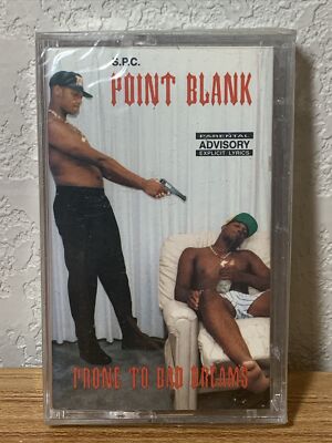 Point Blank: Prone To Bad Dreams, 1st edition, audio cassette, 1992 NEW SEALED