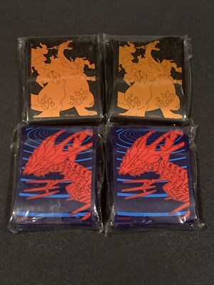 Pokémon Elite Trainer Box Sleeves Lot of Four New