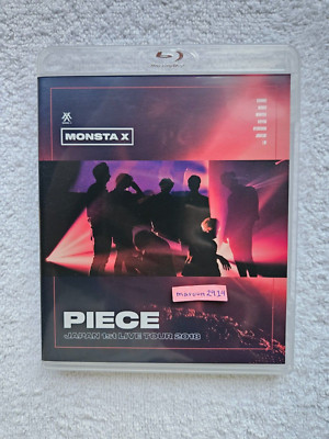MONSTA X Piece Japan 1st Live Tour 2018 Blu-Ray Concert Kpop [US SELLER]