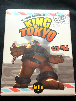 IELLO - King of Tokyo - GOLEM (Czech Republic) - Promo Character Expansion - New