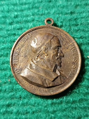 Médaille en BRONZE Papale Léon XIII – “Ego Sum Pastor Bonus”