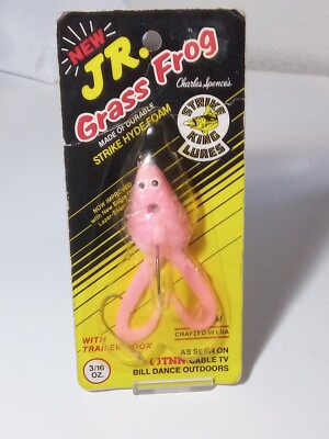 Strike King JR. Grass Frog Topwater Lure Pink 3/16 oz. Bill Strike King JR. Grass Frog Topwater Lure Pink 3/16 oz. Bill