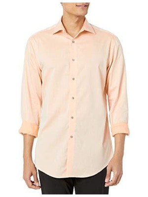 

Мужская классическая рубашка CALVIN KLEIN Steel Orange Extra Slim Fit S 14,5–32/33, Оранжевый, 33K4074