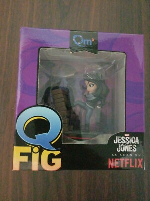 Marvel's Jessica Jones Netflix Qmx Q-Fig Action Figure Lootcrate Exclusive NIB !