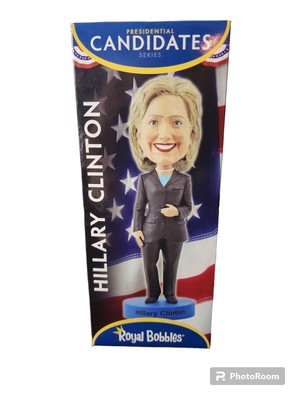 Hillary Rodham Clinton Bobblehead 2016 Edition Royal Bobbles Orig Open Box New