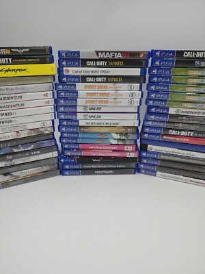 Playstation 4 Games! PS4 Pick Your Own With Discounts And Free Shipping On Two!