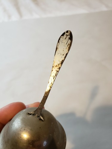 Vintage Boston Old Ironsides Souvenir Bell Silver 3 3/4