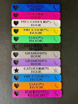 Personalised Bookmark - Gift - Reading Gift - Him Her Children Gift