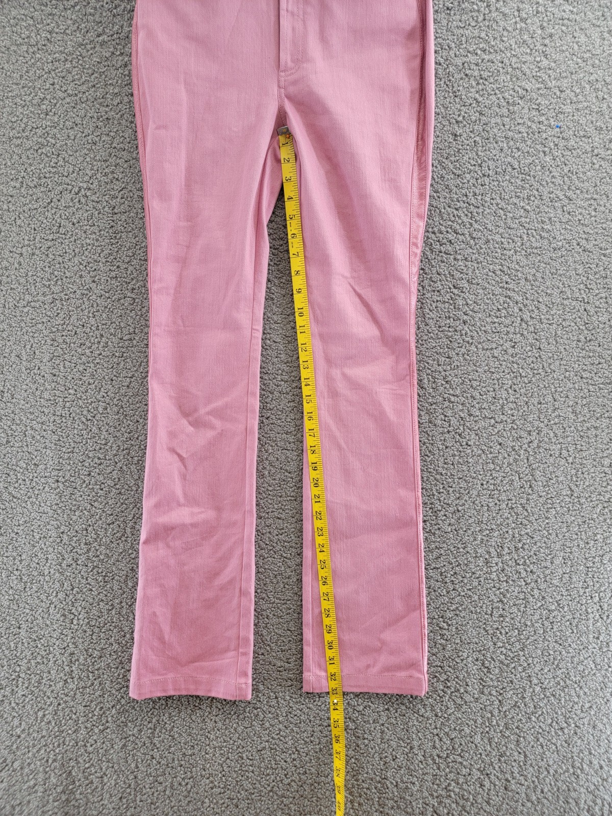 Cinq à Sept Presely Mid-Rise Straight-Leg Pants Women's 00 Quartz Button Zip - Picture 7 of 17