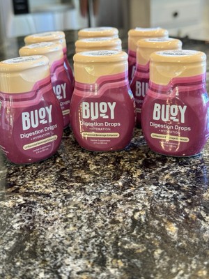 Brand New Sealed - 9 Pack Buoy Digestion & Hydration Drops