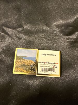 Magnetic Bookmarks  Rocky Coast Line
