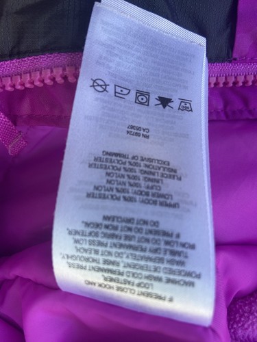 Columbia Bunting Insulated Fleece Lined Snow Suit 12-18 Months Magenta Black