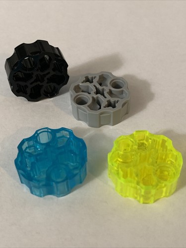 Lego Parts 98585 (2pcs) Technic, Axle Connector Block Round Hero