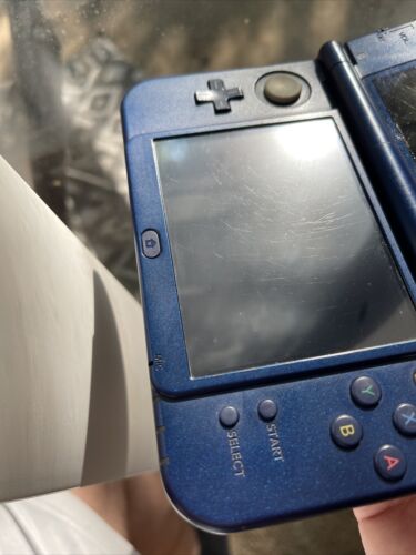 New Nintendo 3DS XL LL Metallic Blue Console Stylus Japanese New Nintendo 3DS XL LL Metallic Blue Console Stylus Japanese