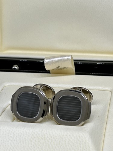 Patek Philippe Calatrava Cross White Gold Cuff Links