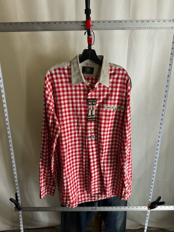 その他 YOU Unique Drachien Metal Latch LONG SLEEVE SHIRT Medium M 15.5 x 35