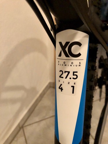 BULLS LT 27 MTB 27,5 Zoll Shimano schwarz weiss Mountainbike