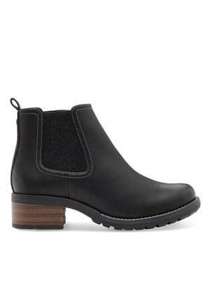 

EASTLAND Женские черные ботильоны без шнуровки на платформе 1/2 дюйма с жасминовым блочным каблуком 10 Вт, Черный, 2149-01