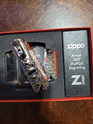 ファッション雑貨・小物その他 ZIPPO 6312 Reverse Carve Zippo Design Zippo Reverse Carve Zippo Design Armor® Black Ice® Windproof