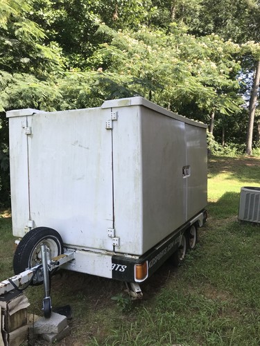 14x16 Trailer That Has Bluetooth Assesable And Bose Speakers On Both Sides.