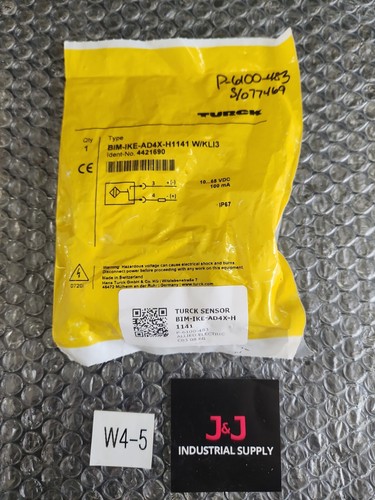 🆕️ Turck BIM-IKE-AD4X-H1141 W/KL13 4421690 Magnetic Field 🆕️ Turck BIM-IKE-AD4X-H1141 W/KL13 4421690 Magnetic Field