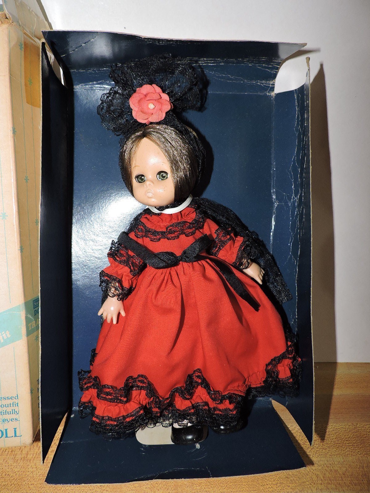 Vintage Sears Doll Of Nations Hispanic Doll NIB 1980 Playmates