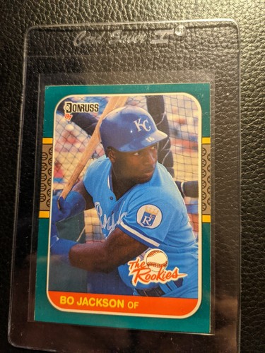 1987 DONRUSS THE RC's #14 BO JACKSON ROOKIE CARD RC RAIDERS KANSAS CITY ROYALS