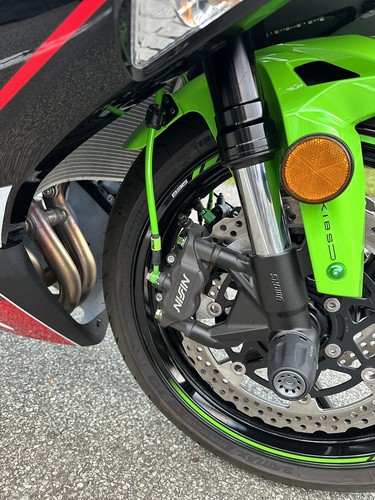 Kawasaki ZX6R ZX636 (ABS Only) Brake Lines 2013-2024 (5