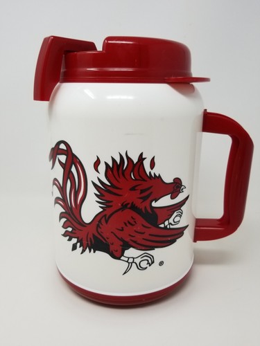 Vintage USC South Carolina Gamecocks 64oz Insulated Giant Mug Cooler Whirley USA