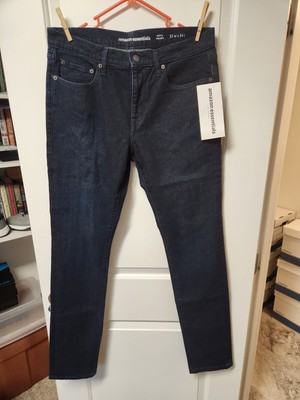Amazon Essentials 33 x 34 Slim Fit DARK BLUE Men's Jeans