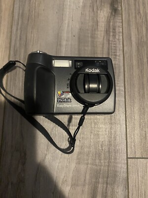Kodak EasyShare DX7630 6.1MP Digital Camera Black Tested And Working