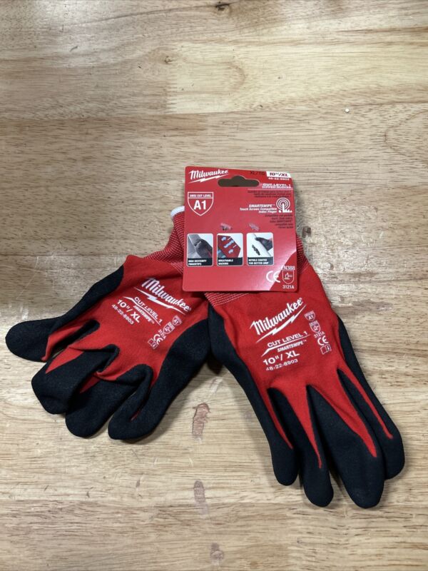 Milwaukee 48-22-8903 X-Large Cut Level Dipped Gloves