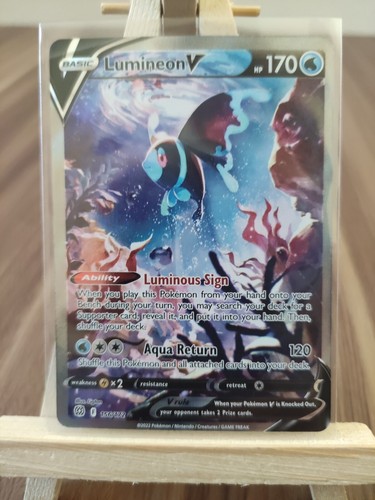 Lumineon V 156/172 Brilliant Stars Ultra Rare Alternate Full