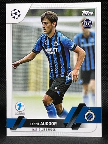 2022-23 Topps UEFA Club Competitions 1st Edition Lynnt Audoor #78