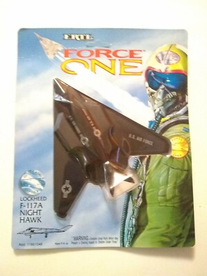 ERTL Force One Lockheed F-117A Night Hawk Stealth Bomber Die Cast Vintage 1993