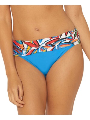 Женское синее бикини-саронг BLEU Lush Life Hipster Swimsuit Bottom 6