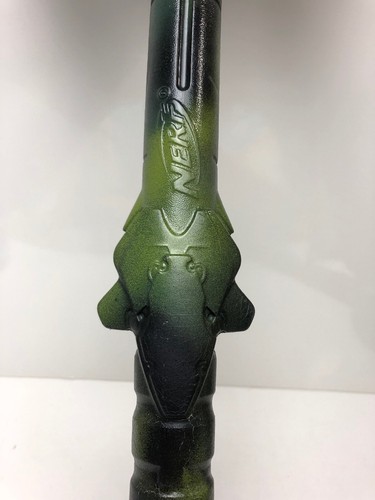 Nerf Hasbro 2009 Custom Painted N-Force 3 Blade Master Mace & Warlock Battle Axe