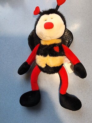 Russ Berrie NWT Buzzy Honey Bee 12'' Plush Stuffed Animal New With Tags