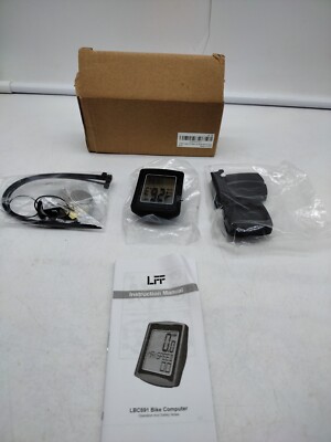 Bike Computer LFF Waterproof Wireless Sensor Speedometer Odometer LBC691 