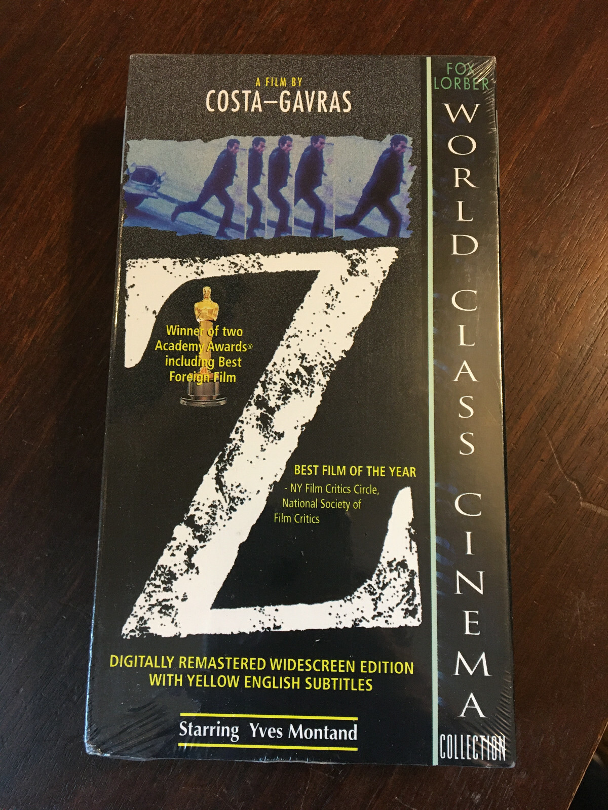 Z Movie, Film VHS New, Sealed, Costa-Gavras, Yves Montand, World Classics Cinema Z Movie, Film VHS New, Sealed, Costa-Gavras, Yves Montand, World Classics Cinema