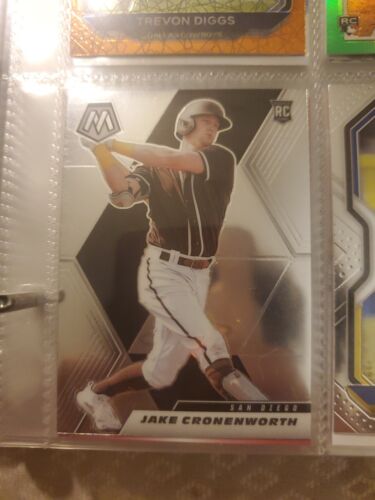 Jake Cronenworth Rookie Card 2021 Mosaic San Diego Padres. rookie card picture