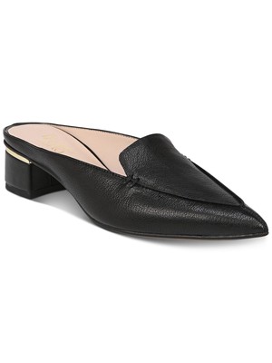 

FRANCO SARTO Женские кожаные шлепанцы черного цвета Genesse Toe Block Heel, Черный, F8932L5