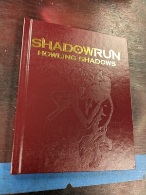 Howling Shadows Shadowrun Limited Edition LE Catalyst Games Lab 2016 Hardcover